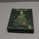 Resinta 8 Inch Metal Glittered Christmas Tree Topper Hallow Wire Star Topper for Christmas Tree Ornament (Silver)