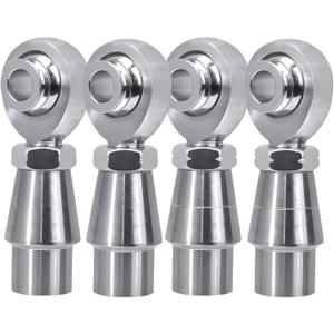 5/8''-18 Heim Joint Rod End Kit with Spacer,Tube Adapters & Jam Nuts,RH & LH Hand Thread .625" Chromoly Heim Joints Panhard Rod End for Steering and Suspension,Traction Bars,Links Joints-2Set
