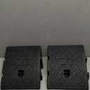 2Pack Curb Ramp Black Color, Portable Lightweight Heavy Duty Plastic Driveway Curb Ramps for Low Cars,Motorcycle Ramp,Curb Ramps (5.12" H 19.7" L Two Curb ramps Connected)