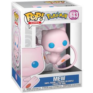Funko Pop! Games: Pokemon - Mew - Collectable Vinyl Figure - Gift Idea - Official Merchandise - Toys for Kids & Adults - Video Games Fans - Model Figure for Collectors and Display