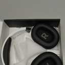 Wireless Gaming Headset with Noise Canceling Microphone for PS5, PC, PS4, 2.4G/Bluetooth Gaming Headphones with USB and Type-c Connector, Wired Mode for Controller Gamecube (White)