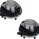 PAROD Pair 512360 Rear Wheel Hub & Bearing Assembly Compatible with 2008-2012 Dodge Grand Caravan, Chrysler Town & Country, 2009-2012 VW Routan w/ABS