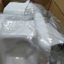 The First Years Super Pooper Potty Training Toilet Plus Potty Seat with Foot Rest White 2-in-1 Toddler Toilet Seat and Potty Chair