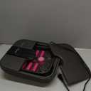 Beinilai Collapsible Foot Spa,Foot Bath with Heat and Massage and Bubble Jets,Foot Soak Tub with Six Non Motorized Rollers,Acupressure Massage Points,Red Light and Removable Pumice Stone (Dark Grey Foot Spa Kit)