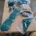 Backyard Discovery Belmont Cedar Wood Swing Set with Wave Slide, Play Deck, Rock Wall Ladder, Snack Bar Window, Shaded Picnic Area, Bench, Belt Swings, Trapeze, Sandbox Area, Canopy, Outdoor Playset (Large, Green)