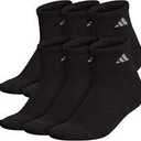 adidas Women's Athletic Cushioned 5Pack No Show, Socks - No Show Socks for Secure Fit, Cushioned Comfort, Low Profile