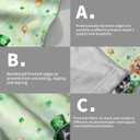 St Patrick's Day Dogs Hand Towel Set of 2 Lucky Clover Shamrocks Decorative Hand Towels for Bathroom Irish Green Kitchen Dish Towel St Patrick's Soft Absorbent Face Fingertip Towels for Guest Gym Spa (14.4x28.3in)