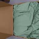 Asee'm 10x8FT Sage Green Backdrop Curtains for Parties, Polyester Photo Fabric Curtain Backdrop Drapes for Birthday Wedding Party Decor Background Photography with Rod Pocket, 5x8FT, 2 Panels