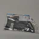 Arena Classic Unisex Soft Silicone Swim Cap for Women and Men, Intensive Training and Racing Comfortable Non-Slip Long Hair Swimming Hat, Black/ Silver, Size: One Size