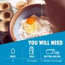 Krusteaz Gluten Free Yellow Cake Mix, No Artificial Flavors, Colors, or Preservatives, 18 oz Boxes (Pack of 8)