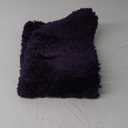MIULEE Bathroom Rug - Cute Absorbent Bath Mat Made of Thick Fluffy Microsiber for Bathroom Floor, Tub or Entryway, Non Slip Rubber Backside for Extra Safety, Machine Washable - Dark Purple, 20''x30''