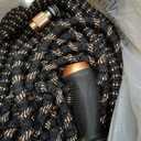 100FT Expandable Garden Hose - with 10-Function Spray Nozzle - Lightweight, Flexible, 3/4" Solid Brass Fittings-champagne