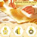 2 x Teacher Gifts for Women, Thank You Appreciation Back to First Day of School Gifts for Teachers from Student Bee Turtle Crocher for Women