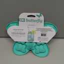 JOIE ~ Butterfly Shaped Silicone Ice Cube Tray- BPA Free~12 Cavities, Green 