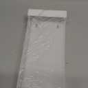 Remerry 1 Pcs Outdoor Brochure Holder 4 x 9 Inch Waterproof Wall Mount Literature Box with Lid Clear Acrylic for Pamphlet Map Menu Display (White)