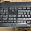 Logitech MK540 Full Size Advanced Wireless Keyboard and Mouse Combo
Full size quiet keyboard with number pad & integrated palm rest, full size ambidextrous mouse, includes USB-A Nano Receiver
