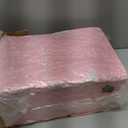 MAXYOYO Bean Bag Chair Bed for Kids, Convertible Bean Bag Folds from Lazy Chair to Floor Mattress Bed, Machine Washable Corded Fabric, Stuffed Floor Sofa Couch for Boys and Girls, Pink