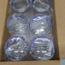 US Acrylic Classic Clear Plastic Reusable Drinking Glasses (Set of 6) 16oz Water Cups | BPA-Free Tumblers, Made in USA | Top-Rack Dishwasher Safe