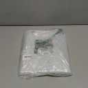 Barossa Design Short Shower Curtain or Liner with 6 Weighted Magnets, 72 x 66 inch Length, Heavy Duty PEVA, Waterproof, PVC Free, 12 Metal Grommets, Clear, 72x66