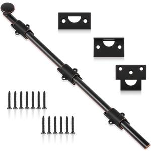 Tandefio 18" Dutch Door Bolt Heavy Duty Latch for Gate, Oil Rubbed Bronze