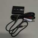 1Mii Bluetooth 5.3 Transmitter Receiver for TV to Wireless Headphones, Dual Link aptX Adaptive/Low Latency/HD Audio, Aux Bluetooth Audio Receiver Adapter for Home Stereo, Airplane, Boat, Gym (Black)