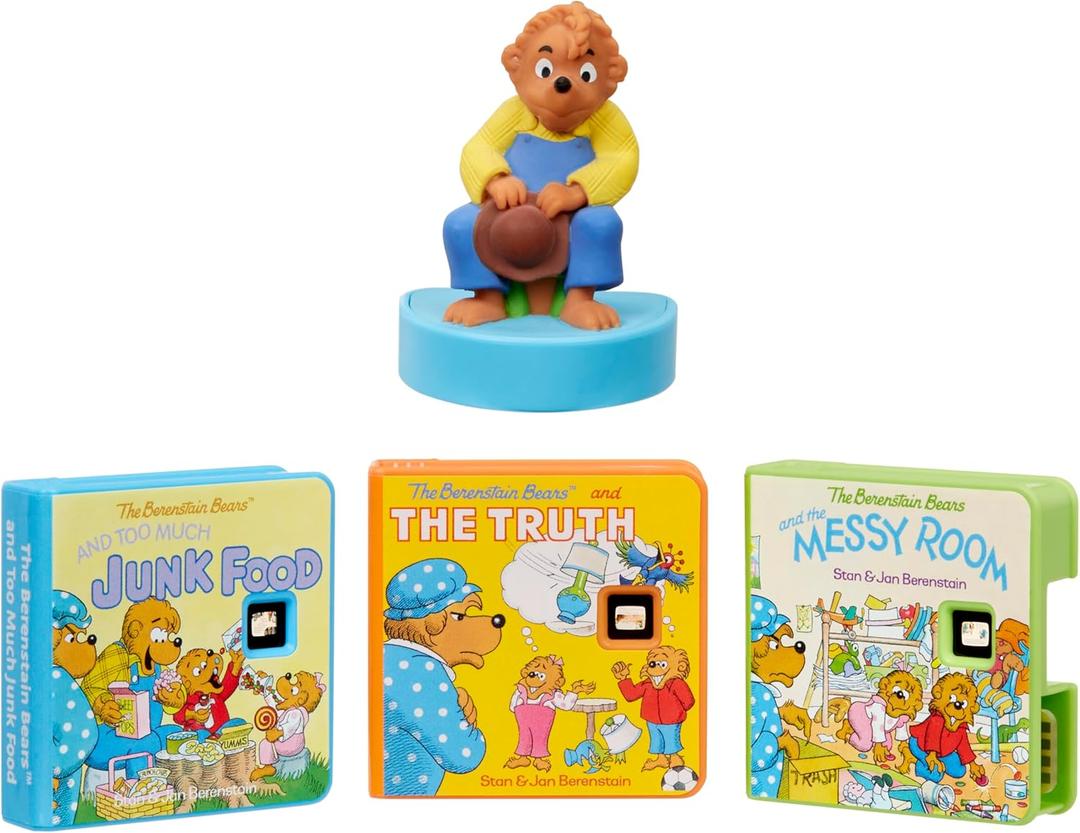 Little Tikes Story Dream Machine Berenstain Bears Good Lessons Collection, Storytime, Books, Audio Character, Toy Gift for Toddlers, Kids Girls Boys Ages 3+
