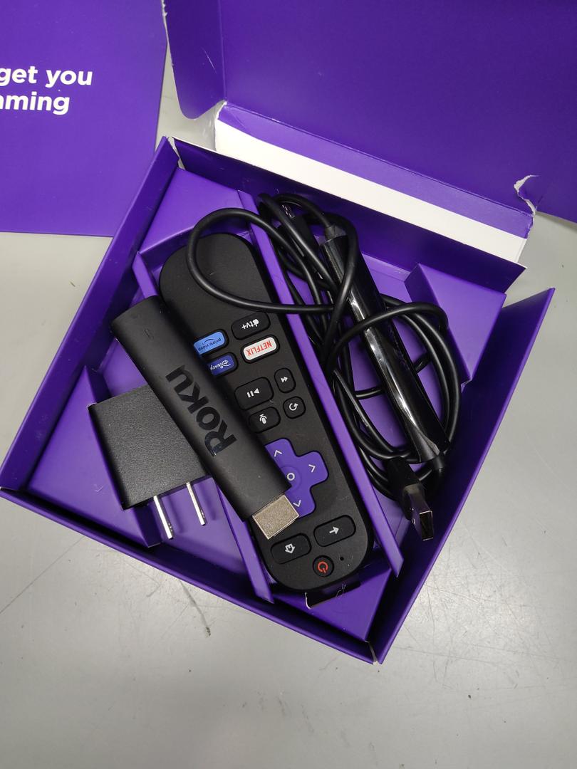 Roku Streaming Stick 4K  HDR & Dolby Vision Roku Streaming Device for TV with Voice Remote & LongRange WiFi  Free & Live TV