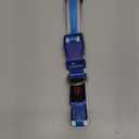 Flashseen LED Dog Collar, Light Up Dog Collar USB Rechargeable, Brightest Dog Lights for Night Walking, Adjustable Dog Collar Light for Dog Safety (Large, Royal Blue)