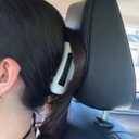 4 x Square Claw Clip for Thick or Fine Hair  Non-Slip Cozy Silicone Hair Clip, Flexible & Unbreakable Hair Claw, Lightweight Matte Finish, Strong Hold All Day (Black+White+Red+Khaki)