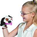 Fun Express DIY Hand Puppet Kit Makes 12 Sock Puppets - Arts and Crafts for Kids Ages 4-8 | Craft Kits for Birthday Party Activities & Creative Home Projects | Blank Canvas Material