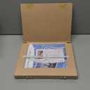 Uinkit 37lb Thin Flyer Paper Glossy 8.5x11 Inkjet 100 Sheets Single Side DIY Chip Bag 135gsm Printer Picture for Inkjet Printer with Dye Ink Letter size A4 Brochure (8.5X11X100)