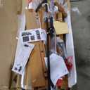 Rolanstar Full Bed Frame with Headboard, Charging Station and LED Lights, Wooden Bed Frame Foundation with Wood Slat Support, No Box Spring Needed, Pine