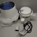 VEVOR Water Distiller, 1.1 Gal Distilled Water Machine, 750W Pure Water Distilling w/BPA Free Plastic Container, Water Distillation Kit w/Button, Countertop Distilled Water Maker for Home, White