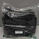 PIIOSER Breastmilk Cooler Bag with Ice Pack, Fits 6 Baby Bottles Up to 9 Ounce, Insulated Bottle Travel Bags with Shoulder Strap-Wearable Breast Pump Carrying Case for Nursing & Working Moms (Black)