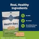 Blue Buffalo Health Bars Crunchy Dog Biscuits, Oven-Baked with Natural Ingredients, Apples & Yogurt, 16-oz Bag