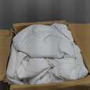 Exclusivo Mezcla Queen Quilt Bedding Set, Lightweight White Quilts Queen Full Size for All Seasons, Soft Microfiber Bedspreads Coverlets Bed Cover with Leaf Pattern, 3 Piece