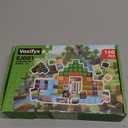 Voxifyx 150PCS Magnetic Building Blocks Set Toys, Kids Classroom Magnet Blocks Toy for Toddlers STEM Learning, Construction Stacking Toy for Kids Boys and Girls Christmas Birthday Gifts (Green)