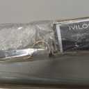 Ivilon Drapery Window Curtain Rod - End Cap Style Design 1 Inch Pole. 48 to 86 Inch Color Warm Gold