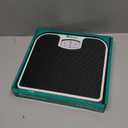 Adamson A21 Analog Scales for Body Weight - Up to 300 LB - New - Anti-Skid Rubber Surface + Large Numbers - Analog Bathroom Scale - Affordable - Durable with 20-Year Assurance - Black