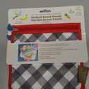 Perfect Snack Pouch 2 in A Pack 7×7 inch  White,Black,Red