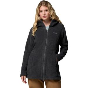 Columbia Women's Benton Spring II Long Hoodie (2X, Charcoal Heather)