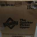 Bounty Quick-Size Paper Towels, White, 12 Family Triple = 40 Regular Rolls