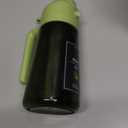 Aovdy 2PCS Oil Sprayer for Cooking 16oz,2 in 1 Olive Oil Dispenser and Oil Sprayer - 470ml Olive Bottle Spray and Pour - Glass Oil Dispenser for Kitchen Cooking Salad BBQ (Light-Proof -Black & Green)