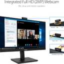 ASUS 27 1080P Video Conference Monitor (BE279QSK) - Full HD, IPS, Built-in Adjustable 2MP Webcam, Mic Array, Speakers, Eye Care, Wall Mountable, Frameless, HDMI, DisplayPort, VGA, Height Adjustable