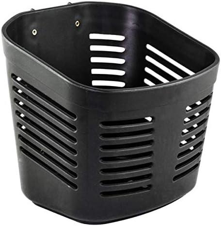 AlveyTech Front Basket Assembly for Go-Go ES and Pride Travel Pro Scooter - Replacement Black Oval Tiller Basket for GOGO & Mega Motion/Windermere Motion Rascal 3 & 4 Mobility Scooters (ACCASMB2606)