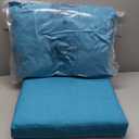 ARDEN Outdoor Dining Chair Cushion, 21 x 21, Rain-Proof, Fade Resistant 21 x 21, Lake Blue Leala