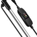 1800W Immersion Water Heater with Plug, Submersible Water Heater for Bathtub Pool Water Tank Cattle Trough, Portable Hot Tub Heater