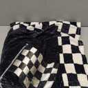 Black White Flag Bed Blanket Kids Girls Geometric Grid Flannel Blanket Soft Cozy Lightweight Racing Theme Plush Fleece Extreme Sports Theme Blanket Gifts for Bed Office Sofa(40x50 Inches)