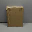 Bathroom Bin, 1.3 Gallon Stainless Steel Pedal Bin Waste Bin with Lids, Slow Drop Closing Slim Rubbish Bin Pedal Waste Basket for Bathroom, Kitchen, and Office (5L, Silver)