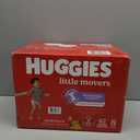 Huggies Size 8 Diapers, Little Movers Baby Diapers, Size 8 (46+ lbs), 62 Count